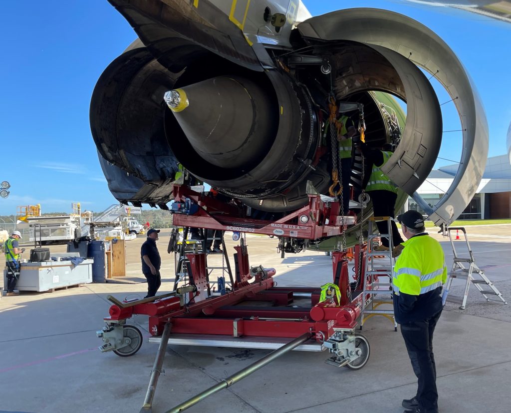 Engine project completed in Wellcamp Toowoomba Airport Heston MRO